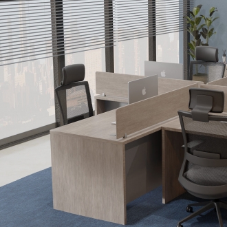 [퍼니럭스리빙] 루센트 611 일자형책상 - 1600