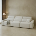 [단독특가]동서가구 이모션 슬라이딩 무빙 패브릭 리클라이너 4인 3인 소파