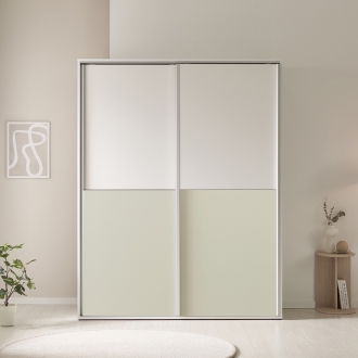 동서가구 E0 에센셜 행거형A 2도어 슬라이딩 1000 키큰 맞춤옷장 DF926802