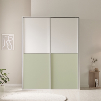 동서가구 에센셜 2도어 슬라이딩 옷장 1100 DF926803