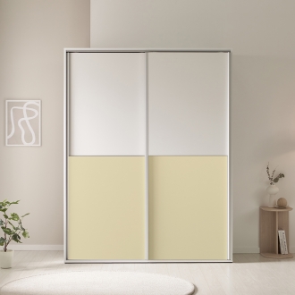 동서가구 에센셜 2도어 슬라이딩 옷장 1500 DF926807