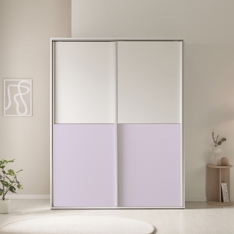 동서가구 에센셜 2도어 슬라이딩 옷장 1600 DF926808