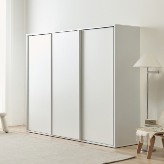 동서가구 에센셜 3도어 슬라이딩 옷장 1800 DF926809
