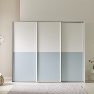 동서가구 에센셜 3도어 슬라이딩 옷장 2300 DF926814