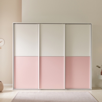 동서가구 에센셜 3도어 슬라이딩 옷장 2500 DF926816