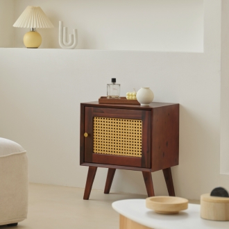 [하우스레시피] 에이든 케인 라탄 협탁