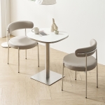 소티디자인 올데이 테이블 사각 카페 거실 화이트 실버 600 800