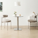 소티디자인 올데이 테이블 사각 카페 거실 화이트 실버 600 800