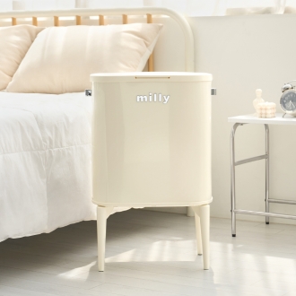 [하우스레시피] 밀리 이동식 푸쉬형 휴지통 35L