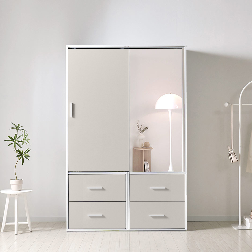 동서가구 E0 엘리먼 슬라이드 도어 옷장 모음 거울도어 사이즈 선택