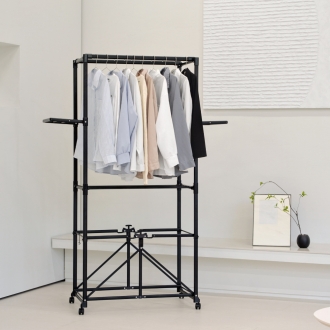 [하우스레시피] 올핏 드라이 이동접이식 대형 빨래건조대