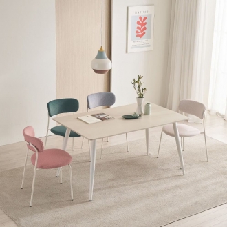 트로이퍼니처 르바 양면 포세린 세라믹 식탁 1400/1800