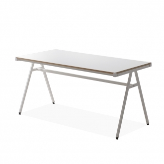 [라룬제이] 비앙트 일자책상 1500 - 화이트