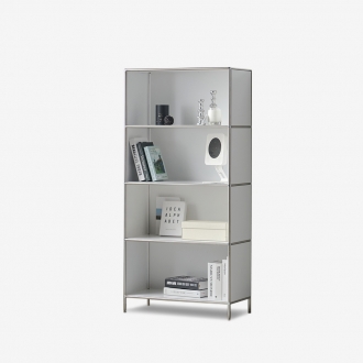 [라룬제이] 클레르 스틸 모듈 4단 책장