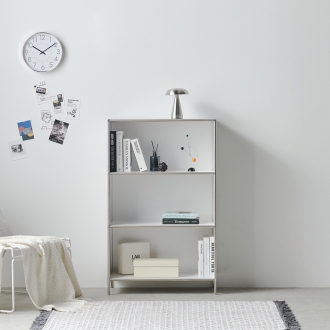 [라룬제이] 클레르 스틸 모듈 선반 3단 책장