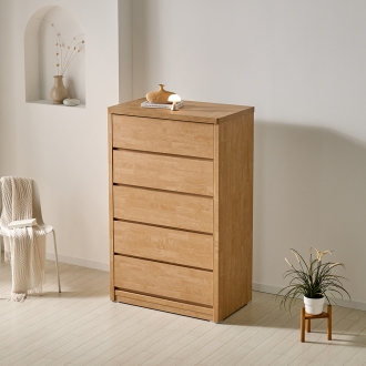 [라룬제이] 루빈 광폭 5단 서랍장 900 - 4컬러