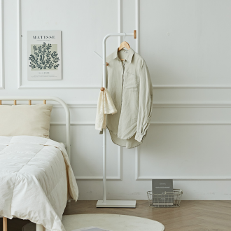 동서가구 무브 1단 낮은 스탠드 이동식 옷걸이 행거 DF927252