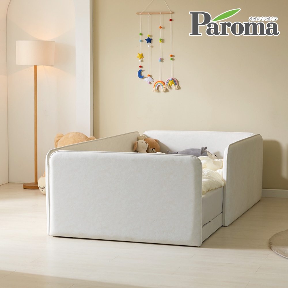 파로마 아이룸 높은 슬림 저상형 패브릭 벙커형 침대 Q