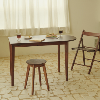 동서가구 모먼트 원목 반원 식탁 테이블 1200 DF927246