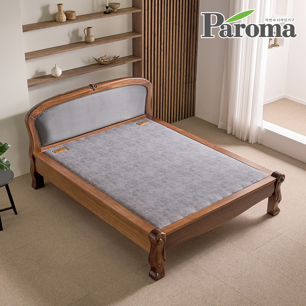 파로마 가야 명작 황토 흙침대 사려니 Q 이지클린 조야패브릭 온열 원목 흙보료