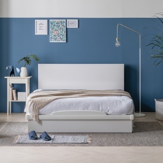 ★10조 한정★동서가구 심플리 1단 2서랍 수납 침대 Q+양면본넬 매트리스 DF927520