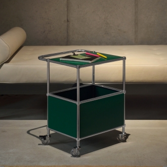 [하우스레시피] 모딘 큐브 2단 모듈 트롤리 4color