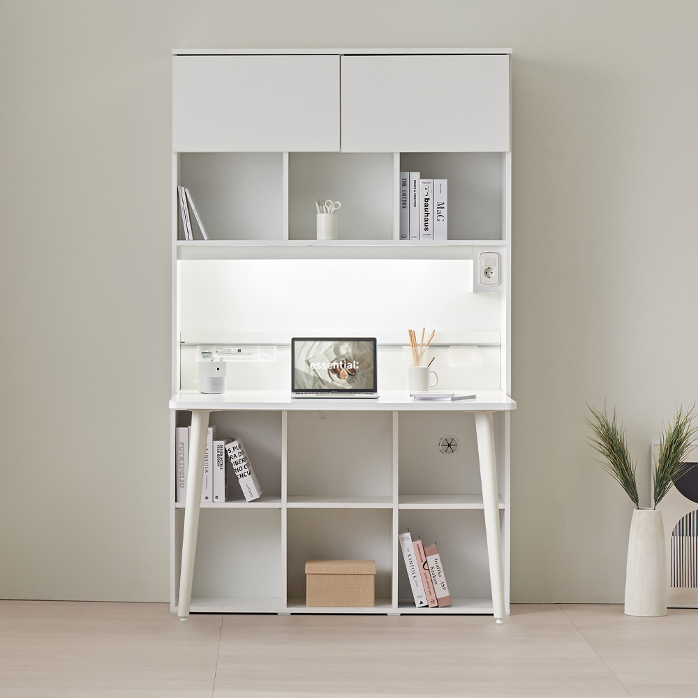 동서가구 E0 제니오 1200 LED 조명 책상 입식형 DF927370