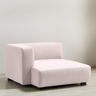 ★한정수량★동서가구 노르 아쿠아패브릭 카우치 팔걸이 1인용 소파 우형 DF924376