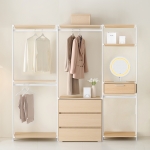 [단독특가]동서가구 커넥트 드레스룸 시스템 행거 세트 모음 선반장 옷장 아일랜드장 거울장