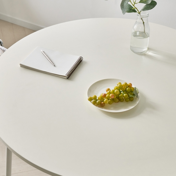 [단독특가]동서가구 E0 모어 원형/타원형 식탁 테이블 10종 모음