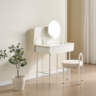 동서가구 글로우 파티션 거울 화장대 1000 DF927606