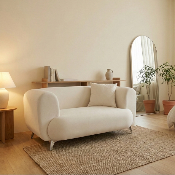 동서가구 마론 아쿠아텍스 패브릭 2인용 소파 DF927822