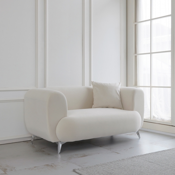 동서가구 마론 아쿠아텍스 패브릭 2인용 소파 DF927822