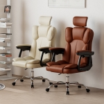 로고스토리 CRN 리클라이너 컴퓨터 사무용 책상 의자