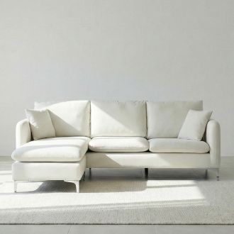 동서가구 마틸다 아쿠아텍스 패브릭 3인용 소파 DF927824