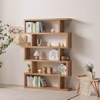 다안 모듈 인테리어 1200 5단책장 인테리어책장 수납장식장