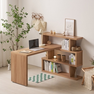 다안 1200x1200 모듈 3단책장책상세트 학생책상 인테리어책상