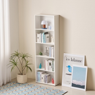 다안 E0목재 LPM 600 5단책장 서재책장 수납장식장