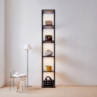 동서가구 블룸 철제 드레스룸 400 5단 오픈형 수납장 DF927096