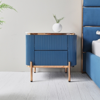 [라룬제이] 르블루 템바보드 세라믹 협탁 600