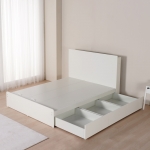 [단독특가]동서가구 E0 클레어 수납침대 모음 SS/Q 짧은서랍 빅서랍 헤드 무헤드 선택
