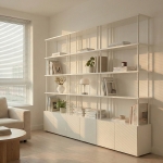 [단독특가]동서가구 E0 아르크 시스템선반 다용도 수납 책장 모음 800/1200 북디스플레이 선택