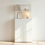 [단독특가]동서가구 E0 아르크 시스템선반 다용도 수납 책장 모음 800/1200 북디스플레이 선택