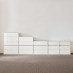 [단독특가]동서가구 블록 서랍장 4종 모음 800 1200 와이드 광폭 선택 3단 4단 5단