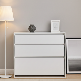 [출시특가] 로이 3단 서랍장 침실 거실수납장 틈새 슬림형/ 와이드 광폭 대형