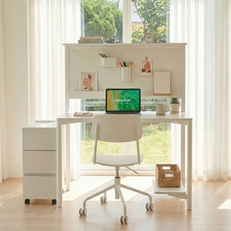 [단독특가]동서가구 E0 아르크 컴퓨터 메모판 타공판 책상 1200 1400 2종 모음