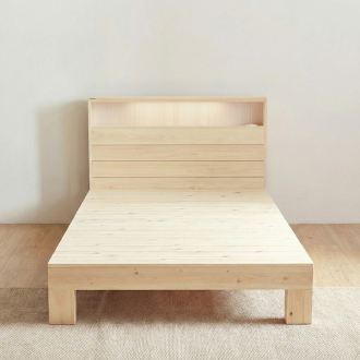 동서가구 케어 편백나무 통원목 LED 헤드 SS 침대 프레임 DF928148