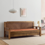 [단독특가]동서가구 리암 황토숯볼 낙상방지 안전가드 서랍형 온열 흙소파 카우치형