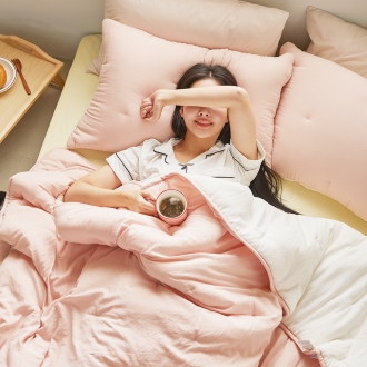 베네베딩 웰슬립 사계절 고온 워싱 부드러운 차렵이불