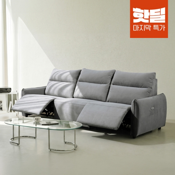 ★핫딜★동서가구 블루샤워 아쿠아텍스 리클라이너 4인 소파 DF928598